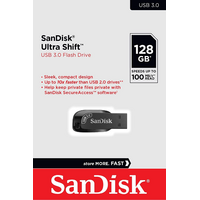 SanDisk USB 3.0 Flash Drive 128GB Ultra Shift PC Mac Memory Stick 100MB/s SDCZ410-128G