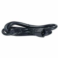 APC by Schneider Electric AP9877 Power Extension Cord - 1.98 m - IEC 60320 C20 - 230 V AC - Black