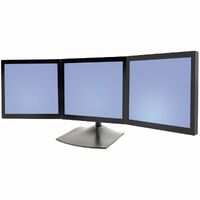 Ergotron DS100 Display Stand - Up to 53.3 cm (21") Screen Support - 42.18 kg Load Capacity - Flat Panel Display Type Supported116.8 cm Width x 31.4 -