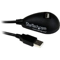 StarTech.com Desktop USB Extension Cable - Extend a USB port from the back of your computer to your desktop - 5 ft usb a to a extension cable - 5ft a