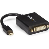 StarTech.com Mini DisplayPort to DVI Adapter, Mini DP to DVI-D Converter, 1080p Video, VESA Certified, mDP 1.2 to DVI Monitor/Display - Passive Mini