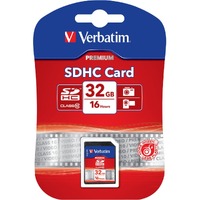 Verbatim 43963 32 GB Class 10 SDHC - 10 MB/s Read - 10 MB/s Write - 2 Year Warranty