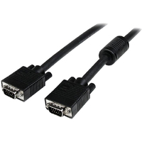 StarTech.com 10m Coax High Resolution VGA Monitor Cable - HD15 M/M - Connect your VGA monitor with the highest quality connection available - 10m vga