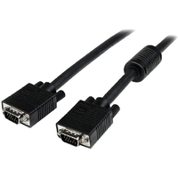 StarTech.com 15m Coax High Resolution VGA Monitor Cable - HD15 M/M - Connect your VGA monitor with the highest quality connection available - 15m vga