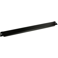 StarTech.com Blanking Panel - SPCC - Black Powder Coat - 1U Rack Height - 1 Pack - 22.9 mm Height - 55.9 mm Width