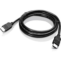 Lenovo 2 m HDMI A/V Cable for Audio/Video Device - First End: 1 x 29-pin HDMI Type B Digital Audio/Video - Male - Second End: 1 x 29-pin HDMI Type B