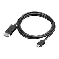 Lenovo 2 m DisplayPort Video Cable for Audio/Video Device, Monitor, TV - First End: 1 x DisplayPort 1.2 Digital Audio/Video - Male - Second End: 1 x