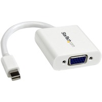 StarTech.com Mini DisplayPort to VGA Adapter, Active Mini DP to VGA Converter, 1080p Video, mDP 1.2 to VGA Monitor/Display Adapter Dongle - Active to