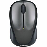 Logitech M235 Mouse - Radio Frequency - USB - Optical - Blue - Wireless - 2.40 GHz - Scroll Wheel - 1