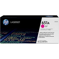 HP 651A Original Laser Toner Cartridge - Magenta - 1 Each - 16000 Pages