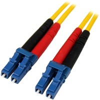 StarTech.com 7m Fiber Optic Cable - Single-Mode Duplex 9/125 - LSZH - LC/LC - OS1 - LC to LC Fiber Patch Cable - First End: 2 x LC Network - Male - 2