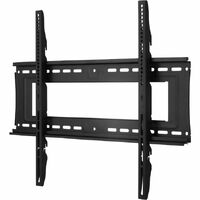 Atdec Wall Mount for Flat Panel Display - Black - Height Adjustable 