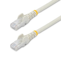 StarTech.com 5m CAT6 Ethernet Cable - White Snagless Gigabit - 100W PoE UTP 650MHz Category 6 Patch Cord UL Certified Wiring/TIA - 5m White CAT6 & up