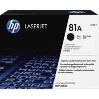 HP 81A Original Laser Toner Cartridge - Black - 1 Pack - 10500 Pages