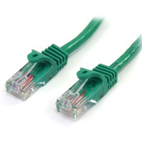 StarTech.com 2 m Green Cat5e Snagless RJ45 UTP Patch Cable - 2m Patch Cord - First End: 1 x RJ-45 Network - Male - Second End: 1 x RJ-45 Network - -