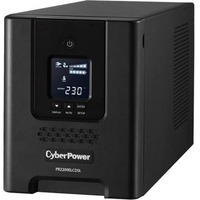 CyberPower Professional Tower PR2200ELCDSL Line-interactive UPS - 2.20 kVA/1.98 kW - Tower - 8 Hour Recharge - 3 Minute Stand-by - 230 V AC Input - V