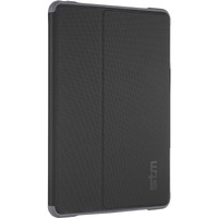 STM Goods dux Carrying Case Apple iPad Air Tablet - Clear, Black - Water Resistant, Drop Resistant, Spill Resistant - Polyurethane, Thermoplastic