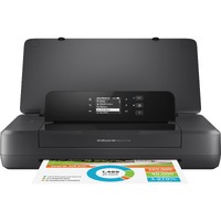 HP Officejet 200 Portable Inkjet Printer - Colour - 20 ppm Mono / 19 ppm Color - 4800 x 1200 dpi Print - Manual Duplex Print - 50 Sheets Input - LAN