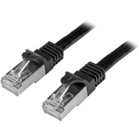 StarTech.com 2m Cat6 Patch Cable - Shielded (SFTP) Snagless Gigabit Network Patch Cable - Black - Deliver high-performance Gigabit network free of &