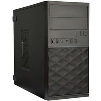 In Win EF052 Computer Case - Micro ATX Motherboard Supported - Mini-tower - Black - 8 x Bay(s) - 1 x 400 W - Power Supply Installed - 2 x Fan(s) - 2