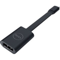 Dell USB-C(M) to DisplayPort Adapter - 1 x DisplayPort Digital Audio/Video Female - 1 x Type C USB Male - 4096 x 2160 Supported