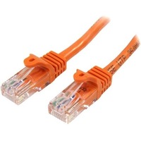 StarTech.com 5m Orange Cat5e Patch Cable with Snagless RJ45 Connectors - Long Ethernet Cable - 5 m Cat 5e UTP Cable - Make Fast Ethernet connections