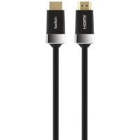 Belkin 2 m HDMI A/V Cable for Audio/Video Device - First End: HDMI 1.4 Digital Audio/Video - Male - Second End: HDMI 1.4 Digital Audio/Video - Male -