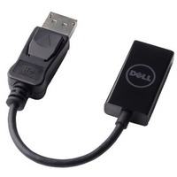 Dell DisplayPort (M) to HDMI (F) 2.0 (4K) - First End: 1 x DisplayPort Digital Audio/Video - Male - Second End: 1 x HDMI 2.0 Digital Audio/Video - -