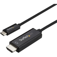 StarTech.com 10ft (3m) USB C to HDMI Cable - 4K 60Hz USB Type C DP Alt Mode to HDMI 2.0 Video Display Adapter Cable -Works w/Thunderbolt 3 - First 1