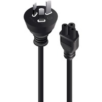 Alogic Standard Power Cord - 2 m - Australia - For Power Supply - IEC 60320 C5 - 230 V AC / 10 A - Black