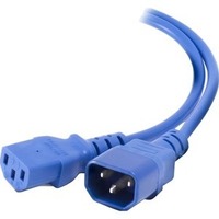 Alogic Power Extension Cord - 50 cm - Australia - For Computer, Server - IEC 60320 C13 / IEC 60320 C14 - 230 V AC / 10 A - Blue