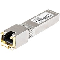 StarTech.com SFP+ - 1 x RJ-45 10GBase-T Network LAN - For Data Networking - Twisted Pair10 Gigabit Ethernet - 10GBase-T - Hot-swappable