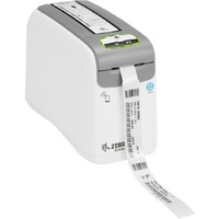 Zebra ZD510-HC Desktop Direct Thermal Printer - Monochrome - Wristband Print - Ethernet - USB - Bluetooth - 558 mm Print Length - 30.16 mm (1.19") -