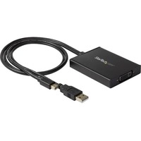 StarTech.com Mini DisplayPort to Dual-Link DVI Adapter - Dual-Link Connectivity - USB Powered - DVI Active Display Converter - Compatible with & Mac