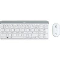 Logitech MK470 Keyboard & Mouse - USB Wireless RF - Keyboard/Keypad Color: Off White - USB Wireless RF - Optical - 1000 dpi - 3 Button - Scroll Wheel