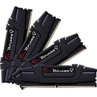 G.SKILL Ripjaws V RAM Module for Desktop PC - 32 GB (4 x 8GB) - DDR4-4000/PC4-32000 DDR4 SDRAM - 4000 MHz - CL18 - 1.35 V - Non-ECC - Unbuffered - -