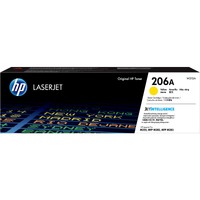 HP 206A Original Standard Yield Laser Toner Cartridge - Yellow Pack - 1250 Pages