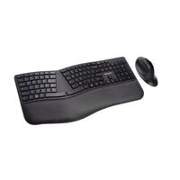 Kensington Pro Fit Keyboard & Mouse - USB Wireless Bluetooth/RF - USB Wireless Bluetooth/RF - 5 Button