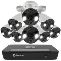 Swann 8 Megapixel 16 Channel Night Vision Wired Video Surveillance System 2 TB HDD - Network Video Recorder, Camera - 3840 x 2160 Camera Resolution -