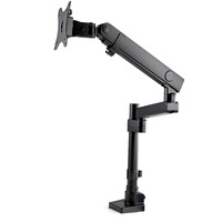 StarTech.com Desk Mount Monitor Arm with 2x USB 3.0 ports, Full Motion Monitor Mount up to 34" (17.6lb/8kg) VESA Display, C-Clamp/Grommet - Height -