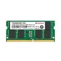 Transcend JetRAM RAM Module for Notebook - 16 GB - DDR4-3200/PC4-25600 DDR4 SDRAM - 3200 MHz - CL22 - 1.20 V - ECC - Unbuffered - 260-pin - SoDIMM