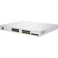 Cisco 350 CBS350-24P-4G 28 Ports Manageable Ethernet Switch - 2 Layer Supported - Modular - 4 SFP Slots - 33.09 W Power Consumption - 195 W PoE - - -