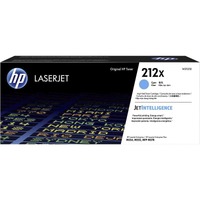 HP 212X Original High Yield Laser Toner Cartridge - Cyan - 1 Pack - 10000 Pages