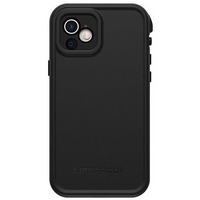 LifeProof FRĒ Case for Apple iPhone 12 Smartphone - Black - Retail - Water Proof, Drop Proof, Dirt Proof, Snow Proof, Debris Proof - Plastic