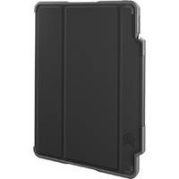 STM Goods Dux Plus Carrying Case for 27.7 cm (10.9") Apple iPad Air (4th Generation) Tablet - Transparent, Black - Water Resistant, Drop Resistant, -