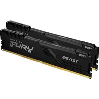 Kingston FURY Beast RAM Module - 64 GB (2 x 32GB) - DDR4-3200/PC4-25600 DDR4 SDRAM - 3200 MHz - CL16 - 1.35 V - 288-pin - DIMM