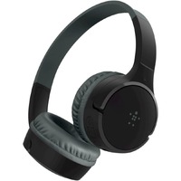 Belkin SOUNDFORM Mini Wired/Wireless On-ear, Over-the-head, Over-the-ear Stereo Headset - Black - Binaural - Ear-cup - 914.4 cm - Bluetooth - 121.9 -