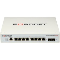 Fortinet FortiSwitch 108F-FPOE 8 Ports Manageable Ethernet Switch - Gigabit Ethernet - 10/100/1000Base-T, 1000Base-X - 2 Layer Supported - Modular -