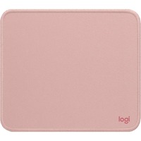 Logitech Studio Series Mouse Pad - 200 mm x 230 mm Dimension - Dark Rose - Polyester - Anti-fray, Spill Resistant, Anti-slip