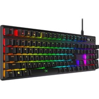 HyperX Alloy Origins Rugged Gaming Keyboard - Cable Connectivity - USB Type C Interface - RGB LED - English (US) - Black - Mechanical Keyswitch - 4,